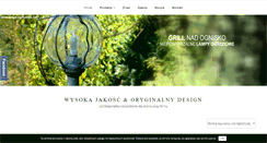 Desktop Screenshot of lampy-ogrodowe.net